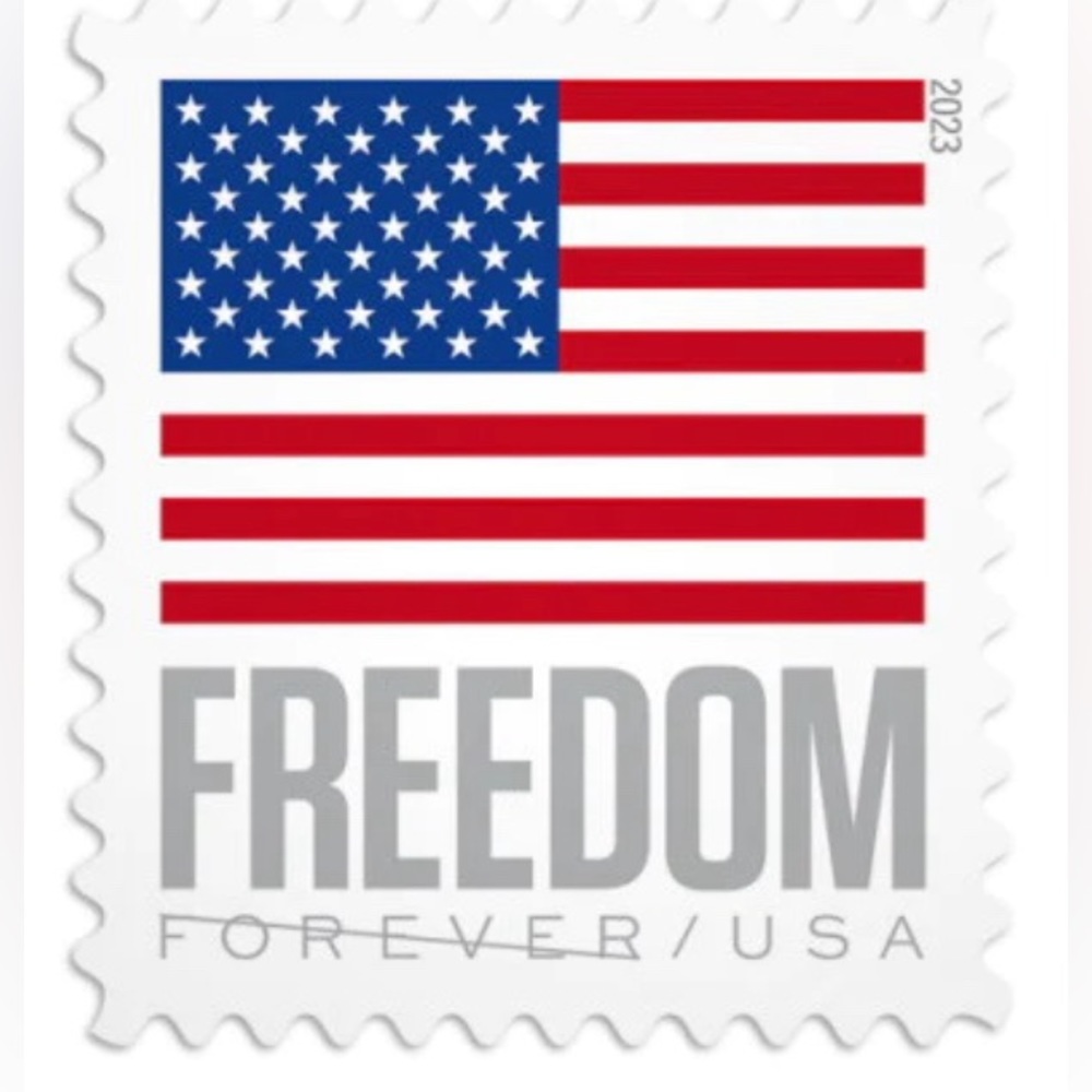 Private listing Forever Roll 100 Forever U.S Flag Postage